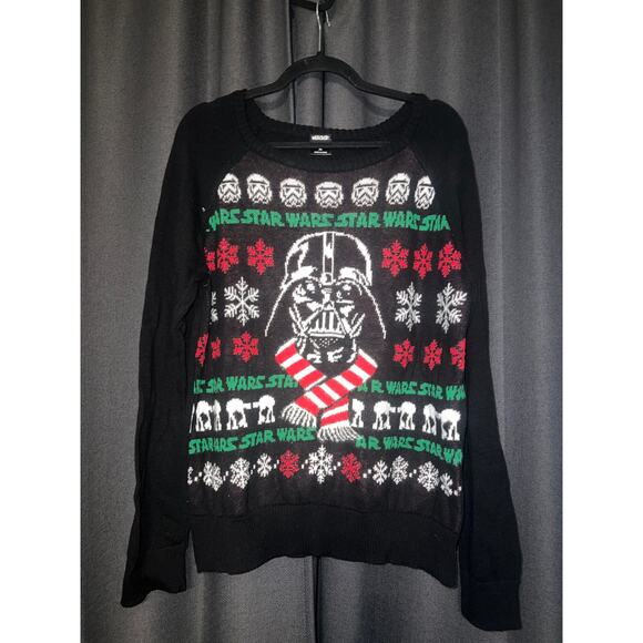 Ugly Christmas Sweater Xmas Size XL Star Wars - Picture 1 of 3